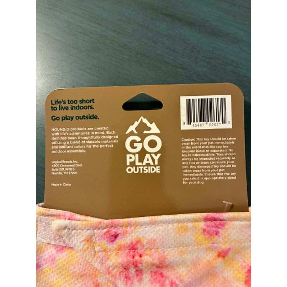 Coastal & Hound2O Dog Harness and Cooling Bandana‎ Set XS Pink Tie Dye NEW
